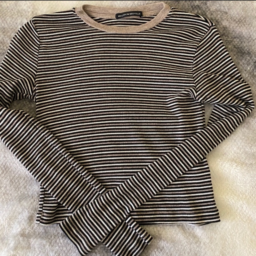 Striped Longsleeve BM top
